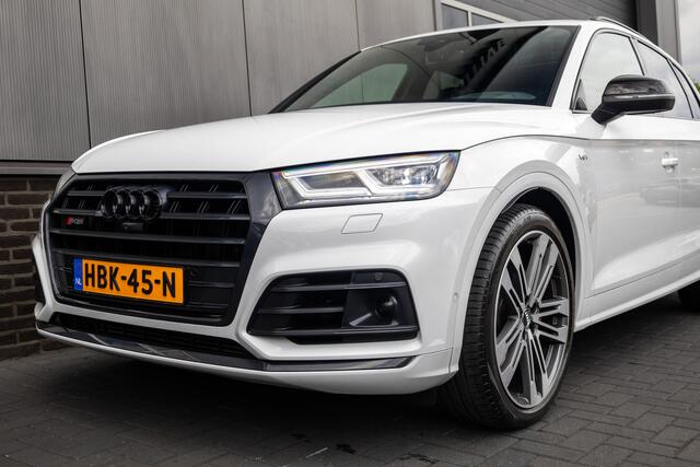 Audi SQ5 3.0 TFSI 354 pk SQ5 Quattro Pro Line Plus S-Line / Pano-Dak/ Lucht-Vering/ RS-Stoelen/ Head-Up/ Keyless/ 360-Camera/ Matrix-Led/ B&O-Sound/ Adap.Cruise/ Trekhaak/ 21'' LMV