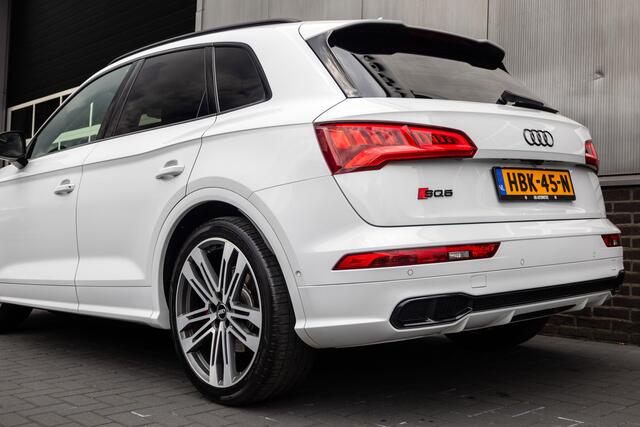 Audi SQ5 3.0 TFSI 354 pk SQ5 Quattro Pro Line Plus S-Line / Pano-Dak/ Lucht-Vering/ RS-Stoelen/ Head-Up/ Keyless/ 360-Camera/ Matrix-Led/ B&O-Sound/ Adap.Cruise/ Trekhaak/ 21'' LMV
