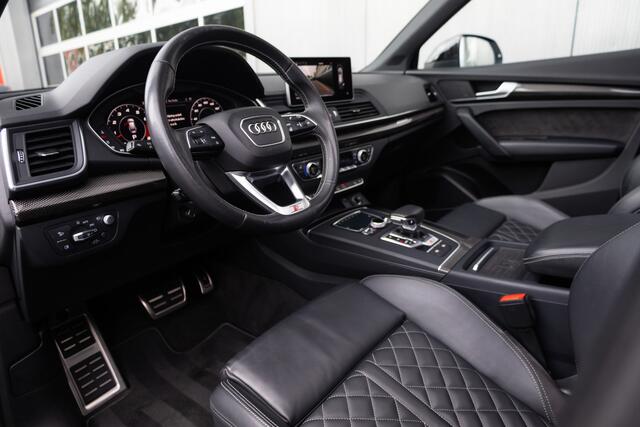 Audi SQ5 3.0 TFSI 354 pk SQ5 Quattro Pro Line Plus S-Line / Pano-Dak/ Lucht-Vering/ RS-Stoelen/ Head-Up/ Keyless/ 360-Camera/ Matrix-Led/ B&O-Sound/ Adap.Cruise/ Trekhaak/ 21'' LMV