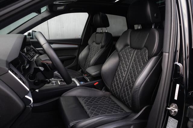 Audi SQ5 3.0 TFSI 354 pk SQ5 Quattro Pro Line Plus S-Line / Lucht-Vering/ Head-Up/ 360-Camera/ RS-Stoelen/ Pano-Dak/ Matrix-LED/ B&O-Sound/ Keyless/ Virtual/ 20'' LMV