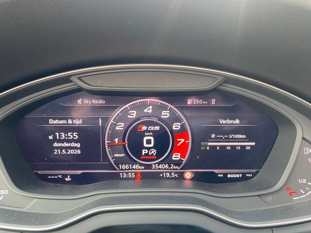 Audi SQ5 3.0 TFSI 354 pk SQ5 Quattro Pro Line Plus S-Line / Lucht-Vering/ RS-Stoelen/ Pano-Dak/ Head-Up/ 360-Camera/ Keyless/ B&O-Sound/ Adap.Cruise/ Matrix-Led/ Trekhaak/ 21'' LMV