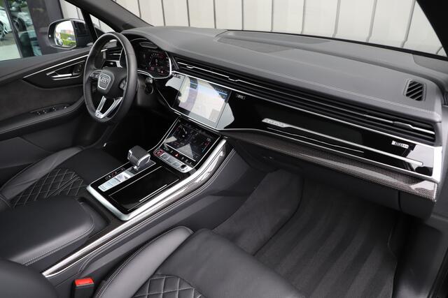 Audi SQ7 4.0 TFSI Quattro 7pers. | 507PK | Luchtvering | Achterasbesturing | Massage | Head-up | Keyles-go | Pano | B&O | Carbon | Sfeerverlichting | Memory | Stuurwielverw. | 2021.