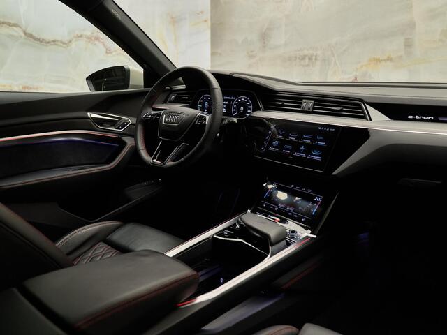 Audi SQ8 e-tron Quattro, Audi Exclusive, NL auto, S Sportstoelen, pano, tr.haak, luchtv., matrix-LED, ACC, keyless, leder, privacy