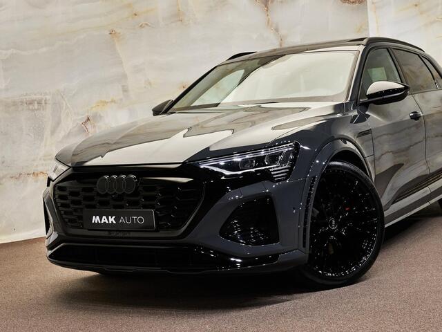 Audi SQ8 e-tron Quattro, NL-auto, 1e eig., pano, 23", luchtv., S Sportstoelen, B&O, matrix-LED, memory, 360 camera, leder, keyless, ACC, privacy