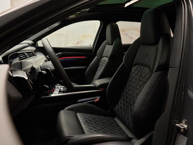 Audi SQ8 e-tron Quattro, NL-auto, 1e eig., pano, 23", luchtv., S Sportstoelen, B&O, matrix-LED, memory, 360 camera, leder, keyless, ACC, privacy