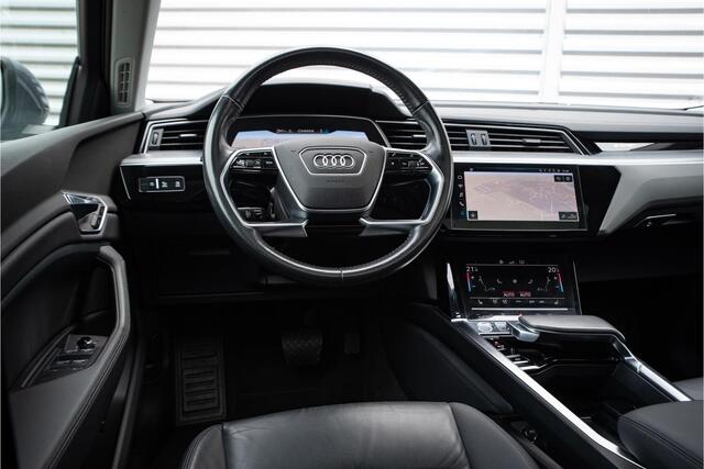 Audi e-tron e-tron 50 quattro Launch edition plus 71 kWh Panodak Adapt. cruise Stoelverw. Leer