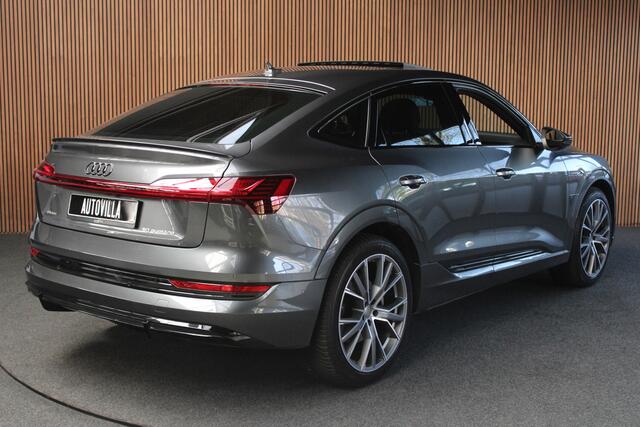 Audi e-tron Sportback 50 quattro S-line Panodak Leer ACC 360 Elektr. bedienb. achterklep PDC Navi Climate LM velgen BTW auto