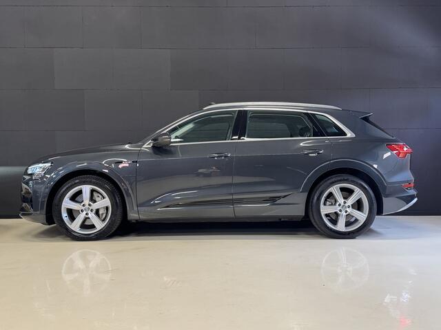 Audi e-tron e-tron 50 quattro Launch edition plus 71 kWh | Panoramadak | Leder | Afn. trekhaak | Adaptive cruise | Stoelverwarming | Navi | Carplay
