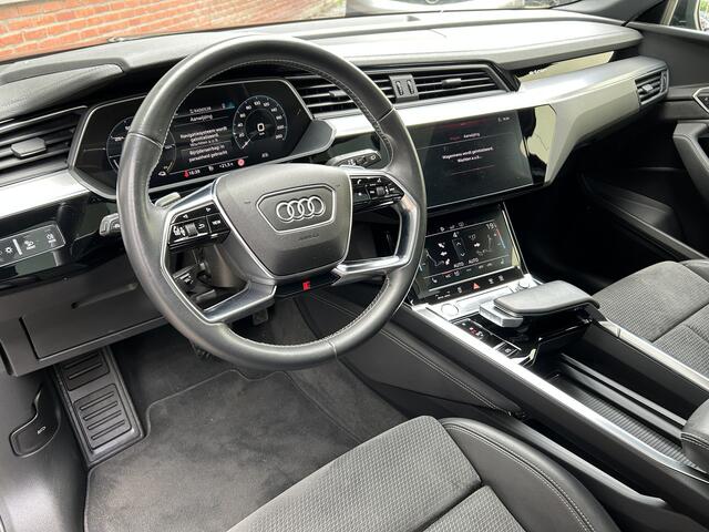 Audi e-tron e-tron 50 quattro Launch edition Black 71 kWh | 3x S-Line | Panorama-Dak | Cruise Adaptief | Luchtvering |