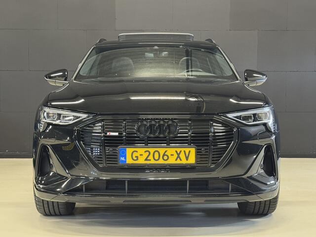 Audi e-tron e-tron 50 quattro 2x S-Line Black Edition 71 kWh | Pano | Afn. trekhaak | Carplay | Adaptive cruise | Stoelverwarming