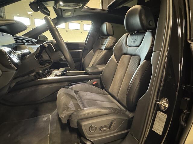 Audi e-tron e-tron 50 quattro 2x S-Line Black Edition 71 kWh | Pano | Afn. trekhaak | Carplay | Adaptive cruise | Stoelverwarming