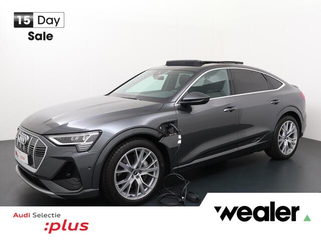 Audi e-tron Sportback S edition 55 quattro | 408 pk | Panoramadak | Volledig S-Line | Apple Carplay / Android Auto | B & O Premium Geluidssysteem | Adaptieve cruise control | Elektr. verstelbare stoelen met memory | 21" |