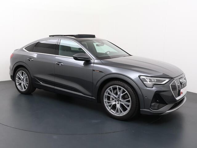 Audi e-tron Sportback S edition 55 quattro | 408 pk | Panoramadak | Volledig S-Line | Apple Carplay / Android Auto | B & O Premium Geluidssysteem | Adaptieve cruise control | Elektr. verstelbare stoelen met memory | 21" |