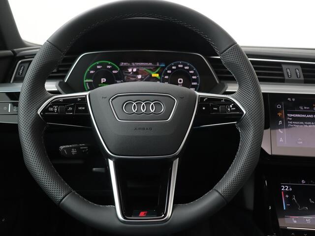 Audi e-tron Sportback S edition 55 quattro | 408 pk | Panoramadak | Volledig S-Line | Apple Carplay / Android Auto | B & O Premium Geluidssysteem | Adaptieve cruise control | Elektr. verstelbare stoelen met memory | 21" |