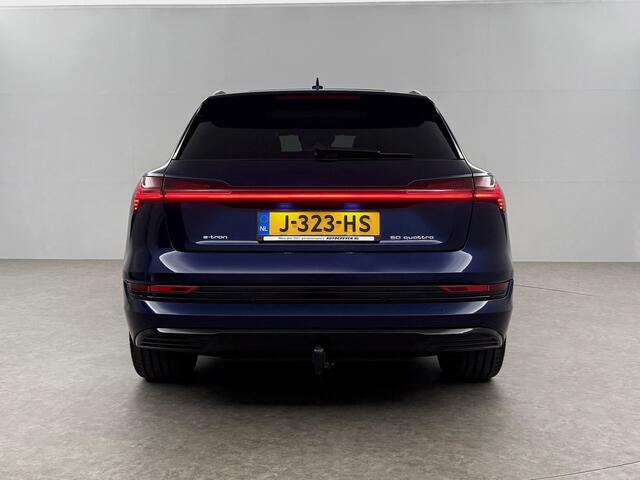 Audi e-tron 50 Quattro Launch edition 71 kWh 313PK Pano LED Sfeer Virtual Trekhaak Carplay Memory Head up Display Camera Navi Clima Cruise PDC 21''LMV