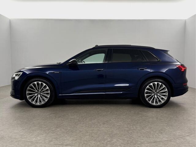Audi e-tron 50 Quattro Launch edition 71 kWh 313PK Pano LED Sfeer Virtual Trekhaak Carplay Memory Head up Display Camera Navi Clima Cruise PDC 21''LMV