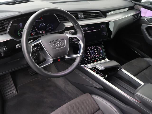 Audi e-tron e-tron 55 quattro advanced Pro Line S 95 kWh | 408 PK | Trekhaak | B & O Premium soundsystem | Panoramadak | Headup display | Nachtzichtassistent |