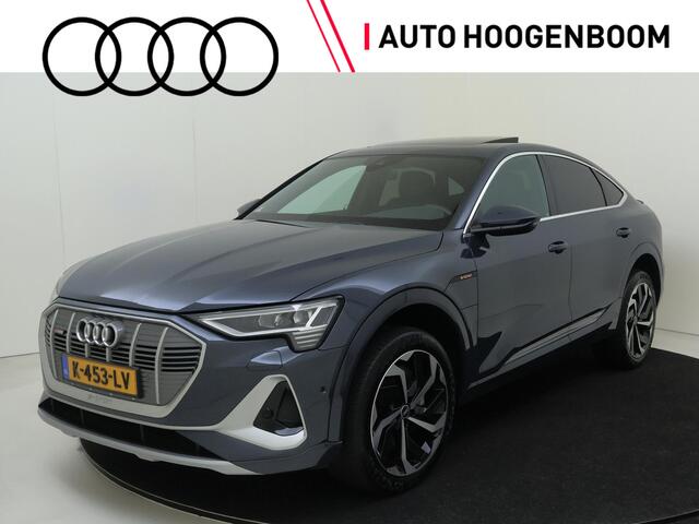 Audi e-tron Sportback 55 quattro S edition 95 kWh | Panoramadak | Bang & Olufsen | 4-zone airco | Navigatie Plus | Achteruitrijcamera | Stuurwielverwarming | Adaptieve cruise control |