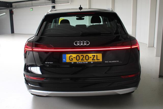 Audi e-tron 50 quattro Launch edition 71 kWh Navigatie | Elektr. stoelverst. + geheugen | 20"Velgen | Dealeronderhouden .