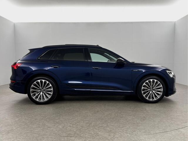 Audi e-tron 50 Quattro Launch edition 71 kWh 313PK Pano LED Sfeer Virtual Trekhaak Carplay Memory Head up Display Camera Navi Clima Cruise PDC 21''LMV