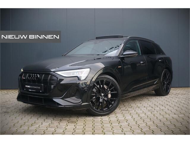 Audi e-tron e-tron 50 quattro Launch edition Black 71 kWh | S Line | Black Edition | Panoramadak | Memory Seats | Camera | Luchtvering | Adaptive Cruise Control | Keyless | Matrix LED | Leder | Stoelverwarming | NAP | BTW