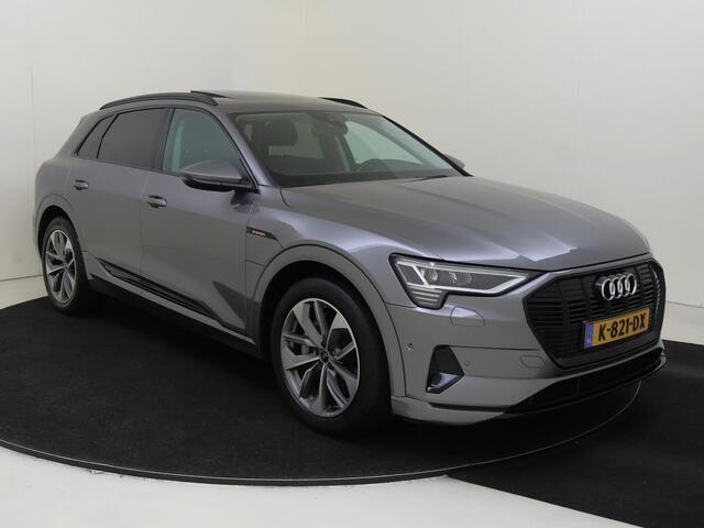 Audi e-tron 50 quattro Business edition Plus 71 kWh | Panoramadak | Luchtvering | Parkeerasisstent | Lederen bekleding | Stoelverwarming | Navigatie Plus | Adaptieve cruise control |