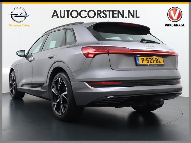 Audi e-tron 55 Quattro 408pk 95kWh Luchtvering Adaptive-Cruise Apple Carplay Android Trekhaak Elektr.Stoel+Leder+Verwarmd+Geheugen Lmv 21" Camera LED Koplampen Navi Ecc Parkassist Virtual-Cockpit PDC-a+v Advanced Edition Plus Keyless Audi sound system Lane-Assist Aud