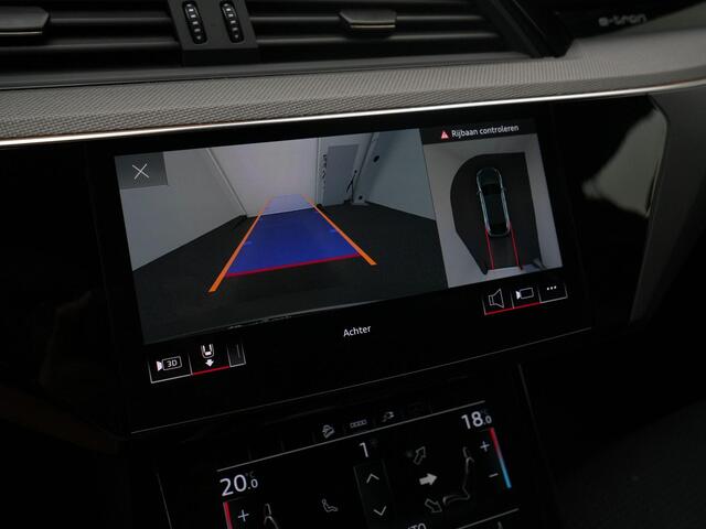 Audi e-tron Sportback 55 quattro S edition 95 kWh 408 pk / S-Line | Panoramadak | Rondomzicht camera | Bang & Olufsen | Geheugenstoel | Leder/alcantara
