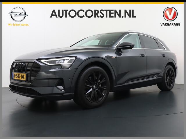 Audi e-tron 50 Quattro Launch Edition Plus 71kWh Leder+Verwarmd+Geheugen Apple Carplay Navi Panoramadak Luchtvering Adap.Cruise PDC Camera Stoelverwarming Pdc Led Lmv 20" Keyless-go Lichtpakket Dodehoekdetectie Regensensor Rijstrooksensor Lichtpakket Dealeronderhoude
