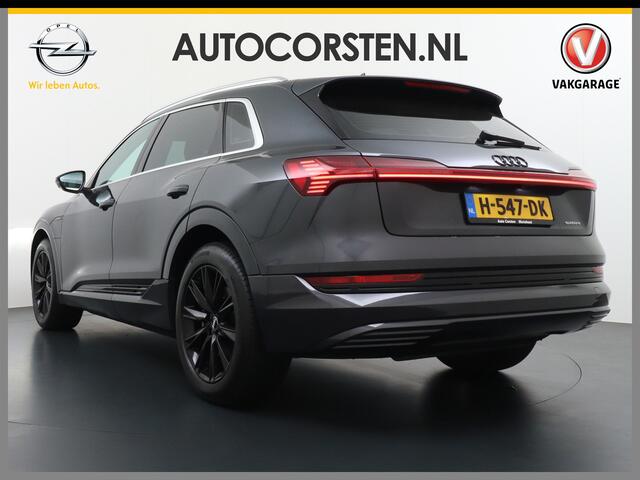 Audi e-tron 50 Quattro Launch Edition Plus 71kWh Leder+Verwarmd+Geheugen Apple Carplay Navi Panoramadak Luchtvering Adap.Cruise PDC Camera Stoelverwarming Pdc Led Lmv 20" Keyless-go Lichtpakket Dodehoekdetectie Regensensor Rijstrooksensor Lichtpakket Dealeronderhoude