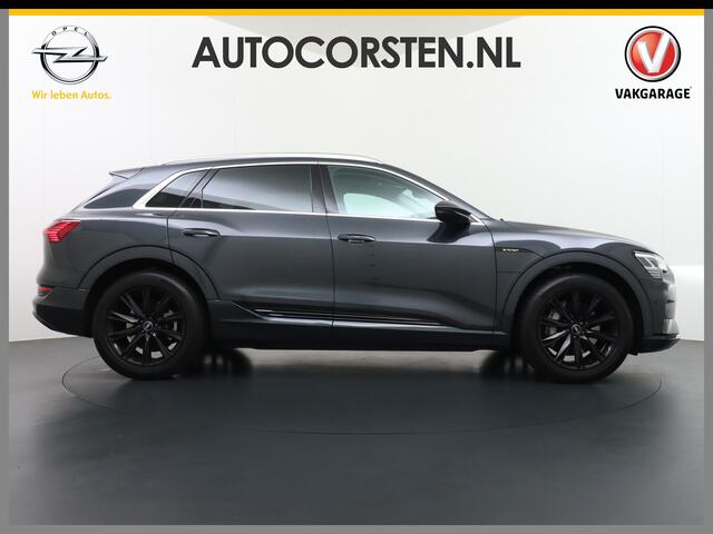 Audi e-tron 50 Quattro Launch Edition Plus 71kWh Leder+Verwarmd+Geheugen Apple Carplay Navi Panoramadak Luchtvering Adap.Cruise PDC Camera Stoelverwarming Pdc Led Lmv 20" Keyless-go Lichtpakket Dodehoekdetectie Regensensor Rijstrooksensor Lichtpakket Dealeronderhoude