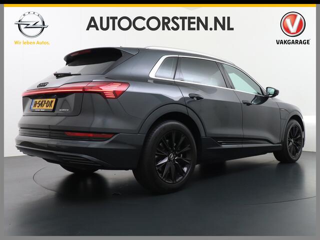 Audi e-tron 50 Quattro Launch Edition Plus 71kWh Leder+Verwarmd+Geheugen Apple Carplay Navi Panoramadak Luchtvering Adap.Cruise PDC Camera Stoelverwarming Pdc Led Lmv 20" Keyless-go Lichtpakket Dodehoekdetectie Regensensor Rijstrooksensor Lichtpakket Dealeronderhoude