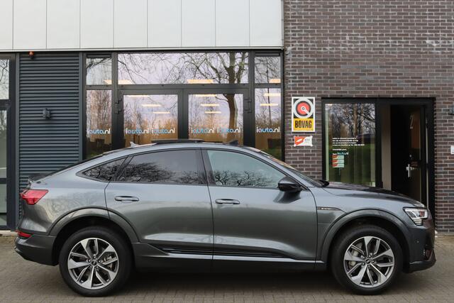 Audi e-tron Sportback 55 quattro S-Line 95 kWh Pano/Matrix LED/Camera/Optiek Zwart/ACC/Elek. stoelen/20"