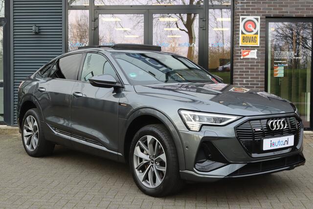 Audi e-tron Sportback 55 quattro S-Line 95 kWh Pano/Matrix LED/Camera/Optiek Zwart/ACC/Elek. stoelen/20"