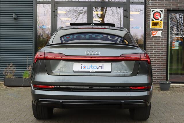 Audi e-tron Sportback 55 quattro S-Line 95 kWh Pano/Matrix LED/Camera/Optiek Zwart/ACC/Elek. stoelen/20"