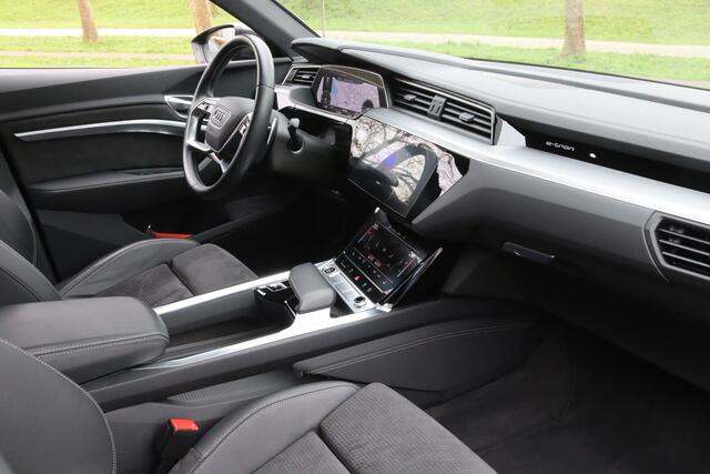 Audi e-tron Sportback 55 quattro S-Line 95 kWh Pano/Matrix LED/Camera/Optiek Zwart/ACC/Elek. stoelen/20"