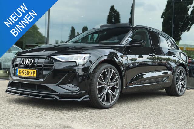 Audi e-tron 50 QUATTRO LAUNCH EDITION BLACK S-LINE 71 KWH | PANO | VIRT. COCKPIT | MEMORY | LUCHTVERING | ACC | AFN. TREKHAAK