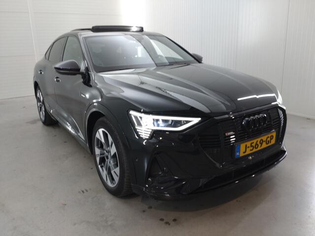 Audi e-tron Sportback 50 quattro S edition 71 kWh | Trekhaak | Elektrische stoelen | Camera | Pano