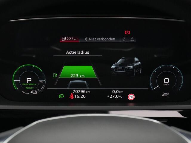 Audi e-tron 55 95 kWh 408 pk quattro Advanced | Luchtvering | Rondomzicht camera | Panoramadak | Standkachel | Adaptive Cruise | 21 inch
