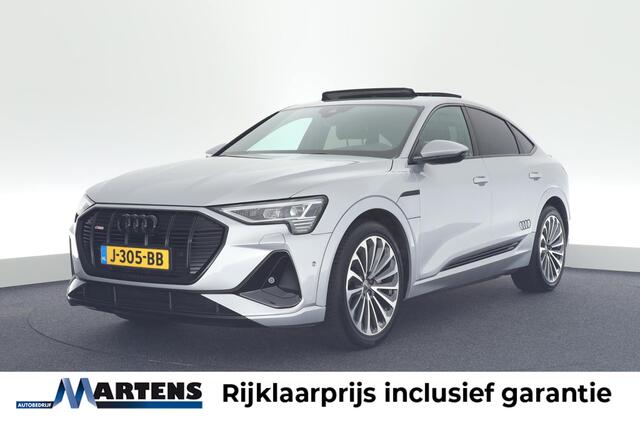 Audi e-tron Sportback 50 313pk quattro S-Line 71 kWh Trekhaak Camera Memory Matrix Led Panoramadak Navigatie