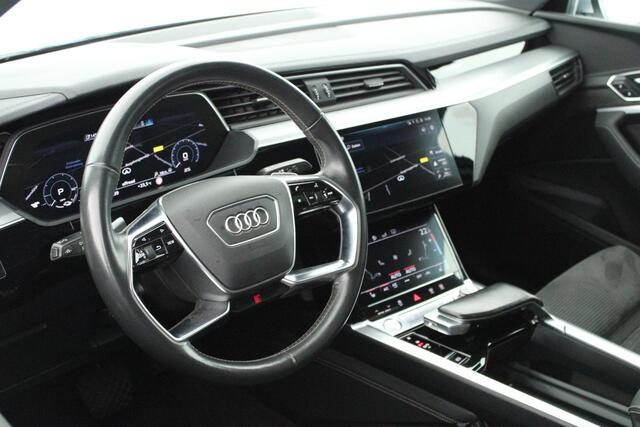 Audi e-tron Sportback 50 313pk quattro S-Line 71 kWh Trekhaak Camera Memory Matrix Led Panoramadak Navigatie
