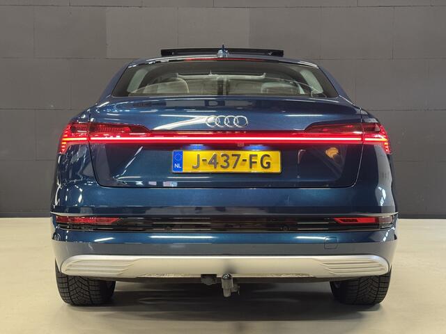 Audi e-tron Sportback 50 quattro 71 kWh | Pano | Camera | Afn. trekhaak | Carplay | Stoelverwarming | Leder