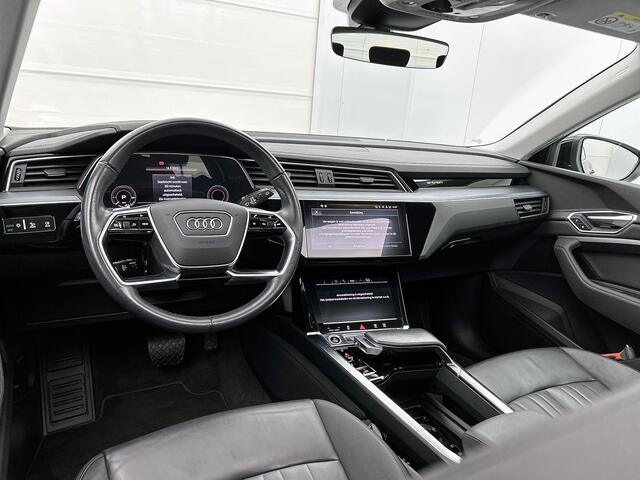 Audi e-tron 55 quattro Advanced edition Plus 95 kWh 408pk! | Panoramadak | Lederen bekleding
