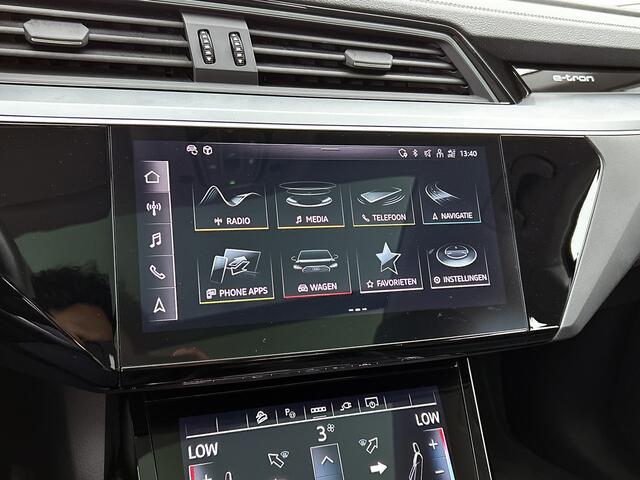 Audi e-tron 55 quattro Advanced edition Plus 95 kWh 408pk! | Panoramadak | Lederen bekleding