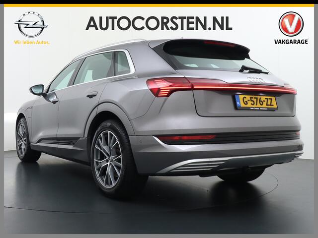 Audi e-tron Luchtvering Elektr.Leer+Memory+Verwarmd Pano-Dak Adap.Cruise Carplay LED Park-Assist PDC-a+V E-tron 20" Elektr.Achterklep 50 Quattro Launch Edition plus 71kWh Level-ride Actieve luidspreker E-Call Audi-Connect Keyless-go PTC SpoorAssist