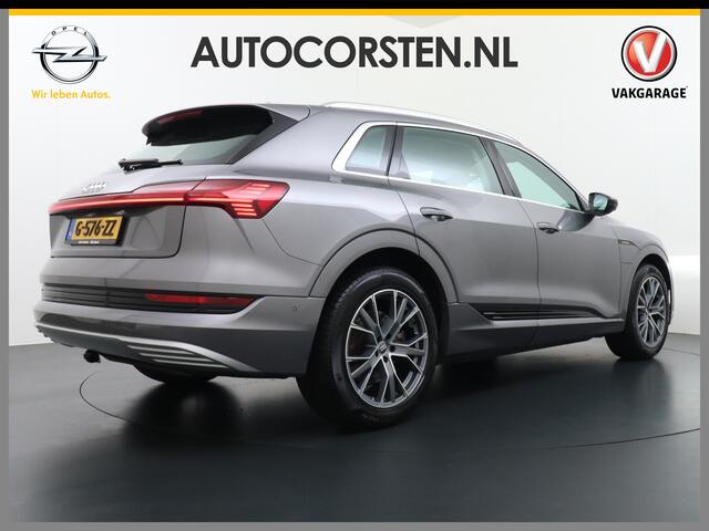 Audi e-tron Luchtvering Elektr.Leer+Memory+Verwarmd Pano-Dak Adap.Cruise Carplay LED Park-Assist PDC-a+V E-tron 20" Elektr.Achterklep 50 Quattro Launch Edition plus 71kWh Level-ride Actieve luidspreker E-Call Audi-Connect Keyless-go PTC SpoorAssist