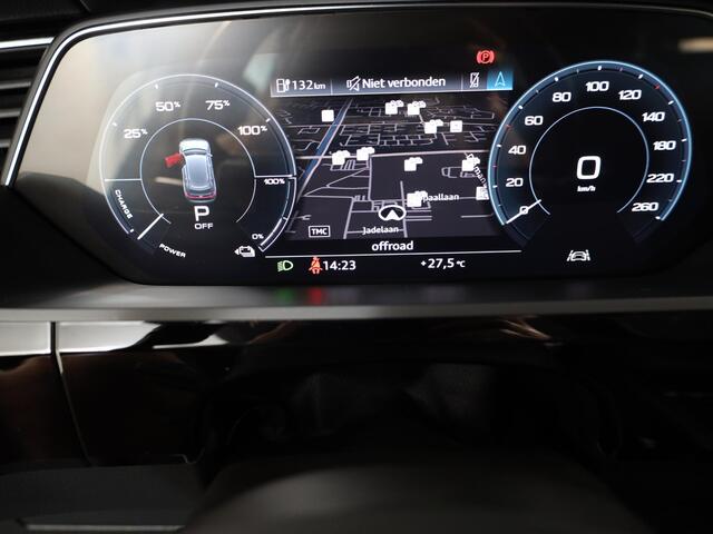 Audi e-tron e-tron 50 quattro Launch edition 71 kWh 313 pk | Navigatie | Trekhaak | Parkeersensoren | Luchtvering | LED koplampen | Lichtmetalen velgen 20" |