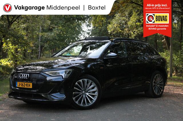 Audi e-tron e-tron 55 quattro advanced Pro Line Plus 95 kWh | Pano | Memory | Luchtvering | Klasse 3 alarm