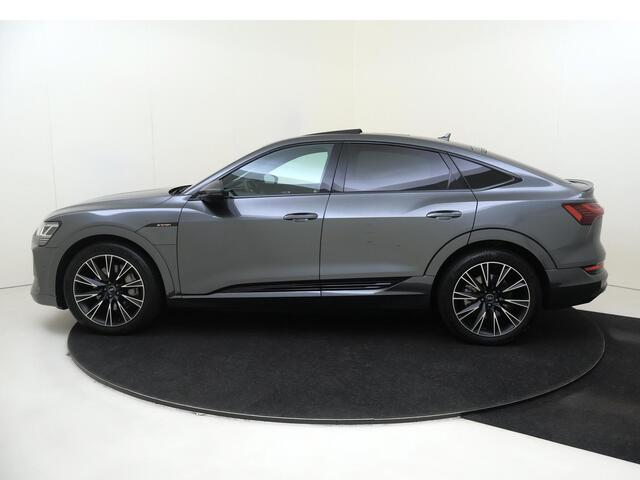 Audi e-tron Sportback 55 quattro S edition 95 kWh | Panoramadak | Luchtvering | 360 camera | Achteruitrijcamera | Adaptieve cruise control | Stoelverwarming | Dodehoek detectie |