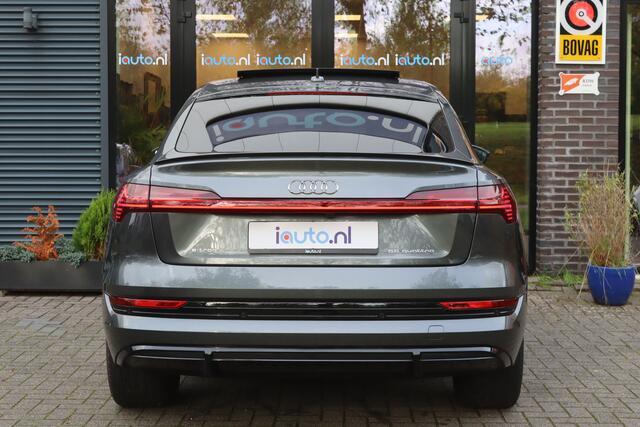 Audi e-tron Sportback 55 quattro S-Line Optiek 95 kWh Pano/Matrix LED/Camera/ACC/Elek. stoelen+mem/20"